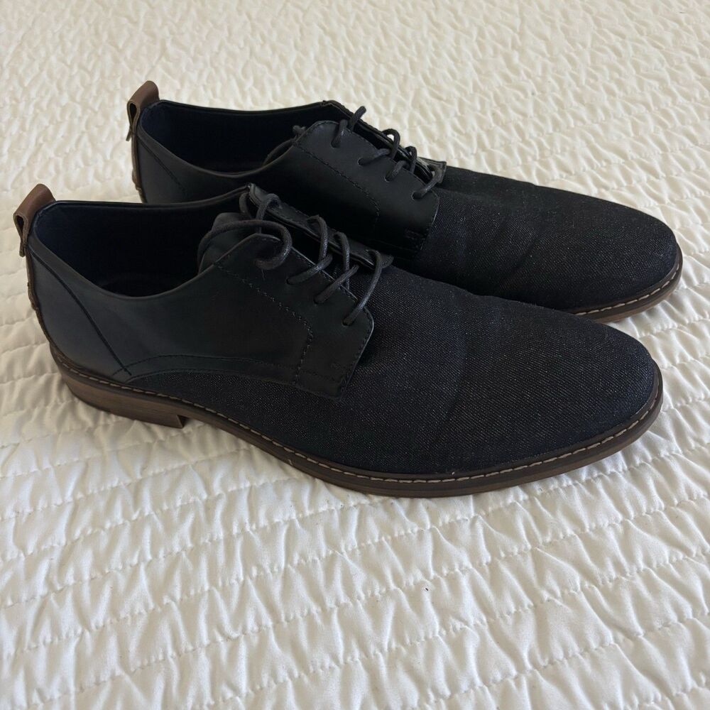 Restoration Hayes 312097 Hayes Men’s Oxford Shoe Black Lace-Up 11.5 M
